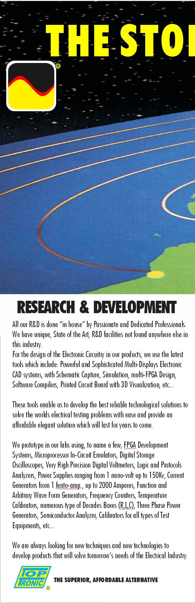 Toptronic About Us, part 1
