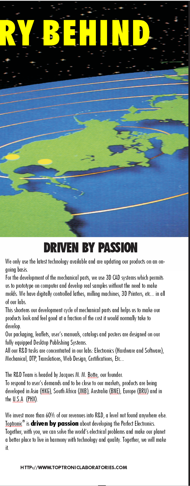 Toptronic About Us, part 2