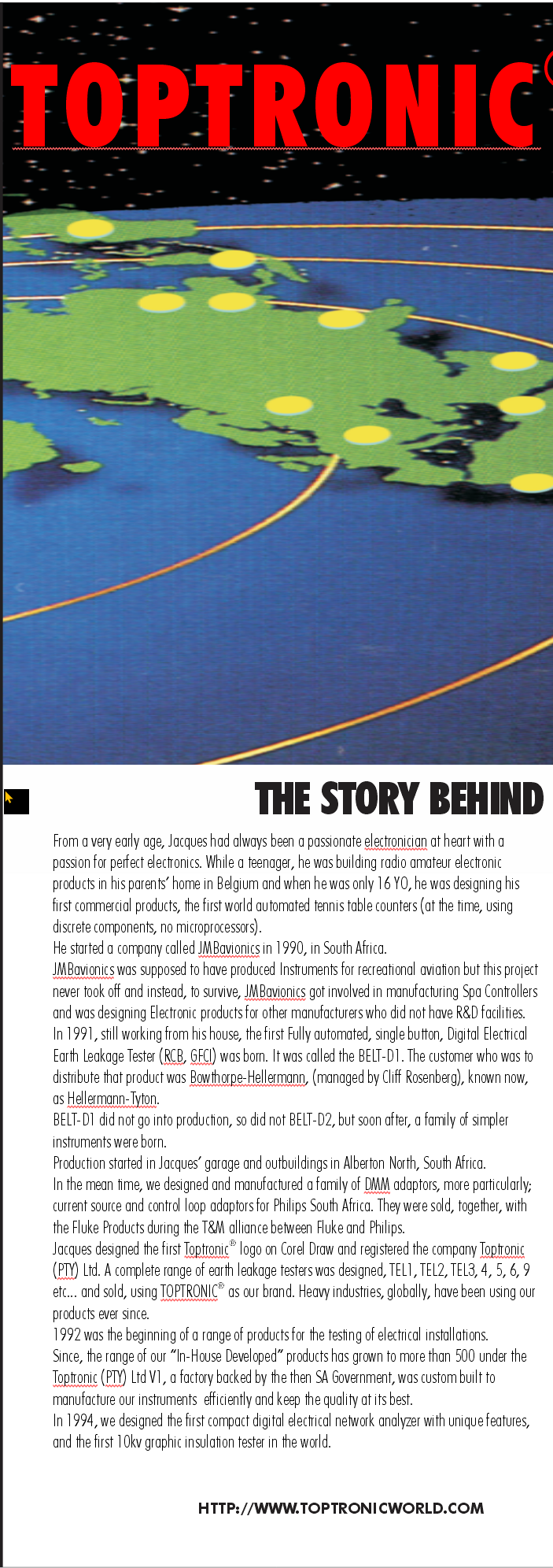 Toptronic About Us, part 3